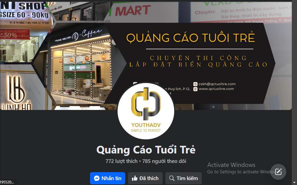 FACEBOOK QUẢNG CÁO TUỔI TRẺ