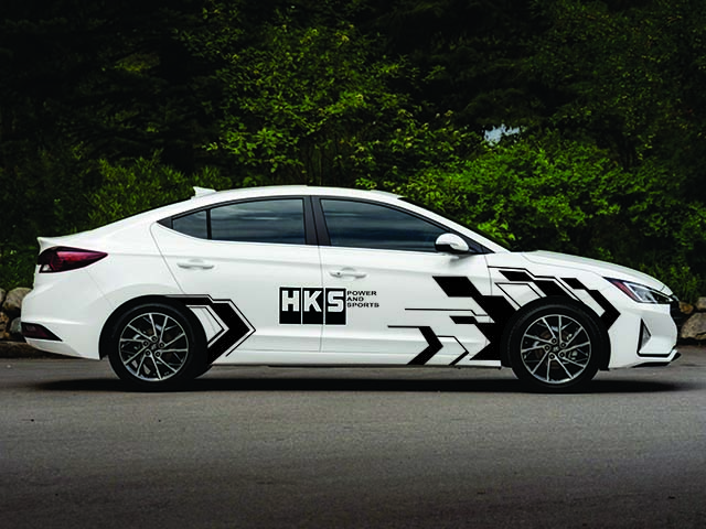 decal dán xe ô tô chất