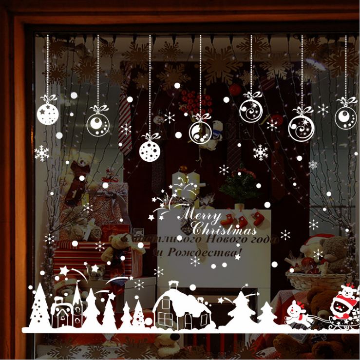 decal trang trí noel đẹp