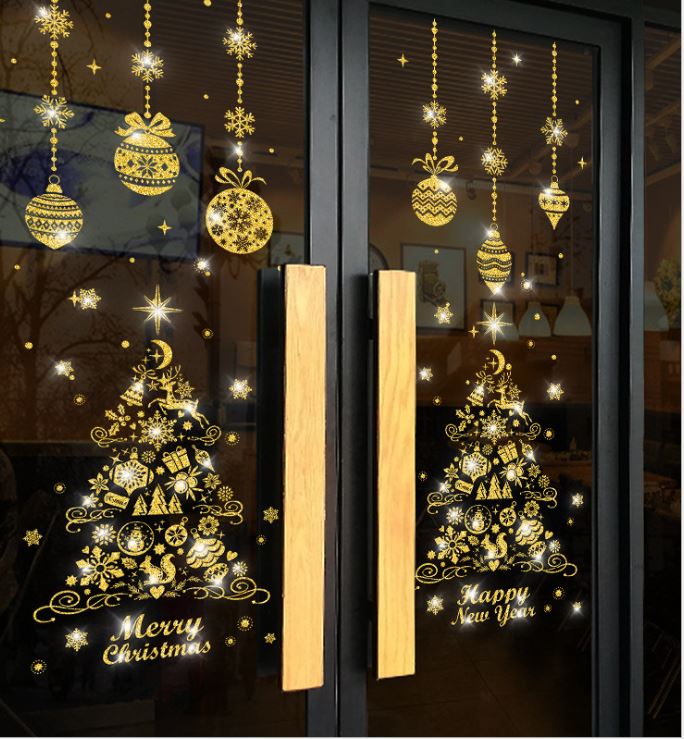 decal trang trí noel