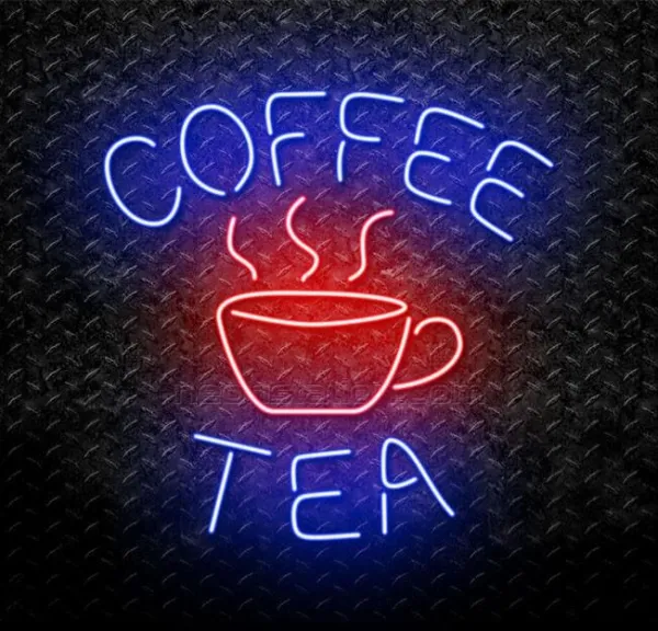 led neon cà phê đẹp