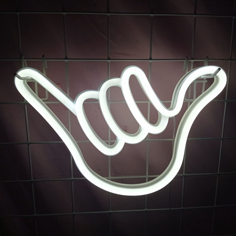Đèn Neon Màu Trắng
