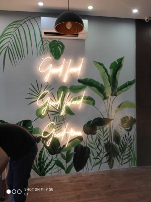 logo đèn neon