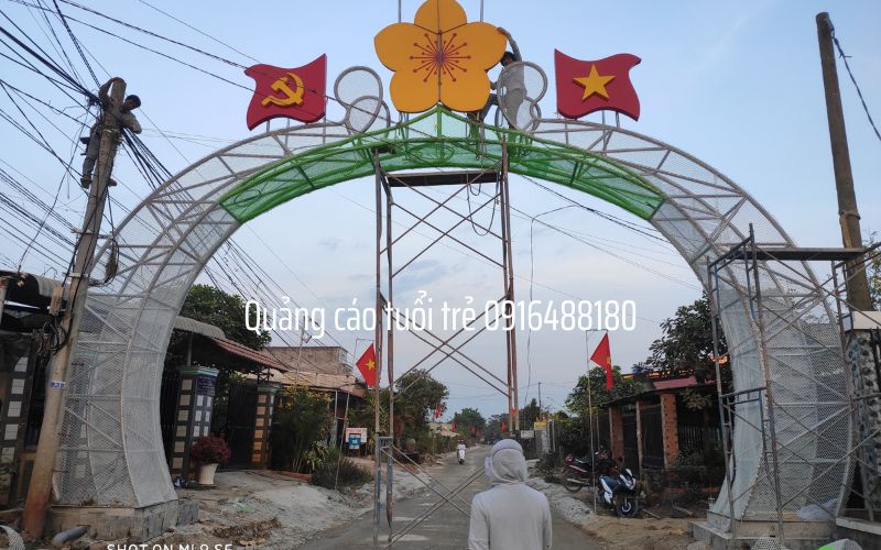 THIẾT KẾ CỔNG CHÀO