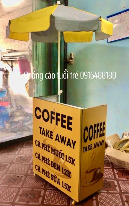 QUẦY CÀ PHÊ GẤP GỌN