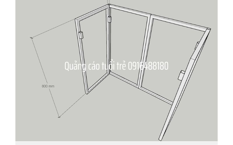 QUẦY CÀ PHÊ GẤP GỌN