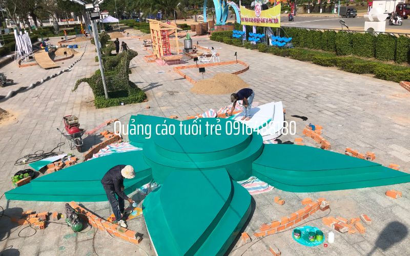 Dịch vụ trang trí tiểu cảnh tết