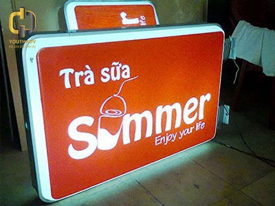 bien-hut-noi-chu-nhat-mica-tra-sua-led