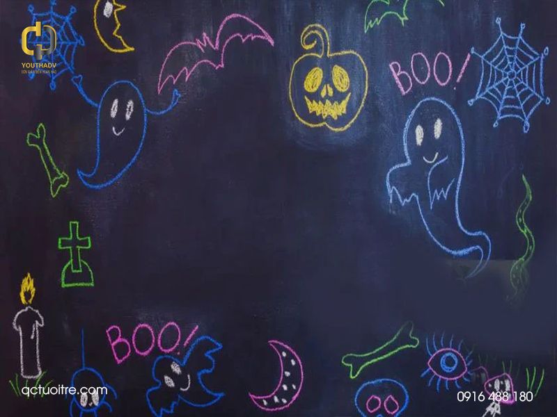 trang-tri-bang-den-halloween-bang-phan-mau